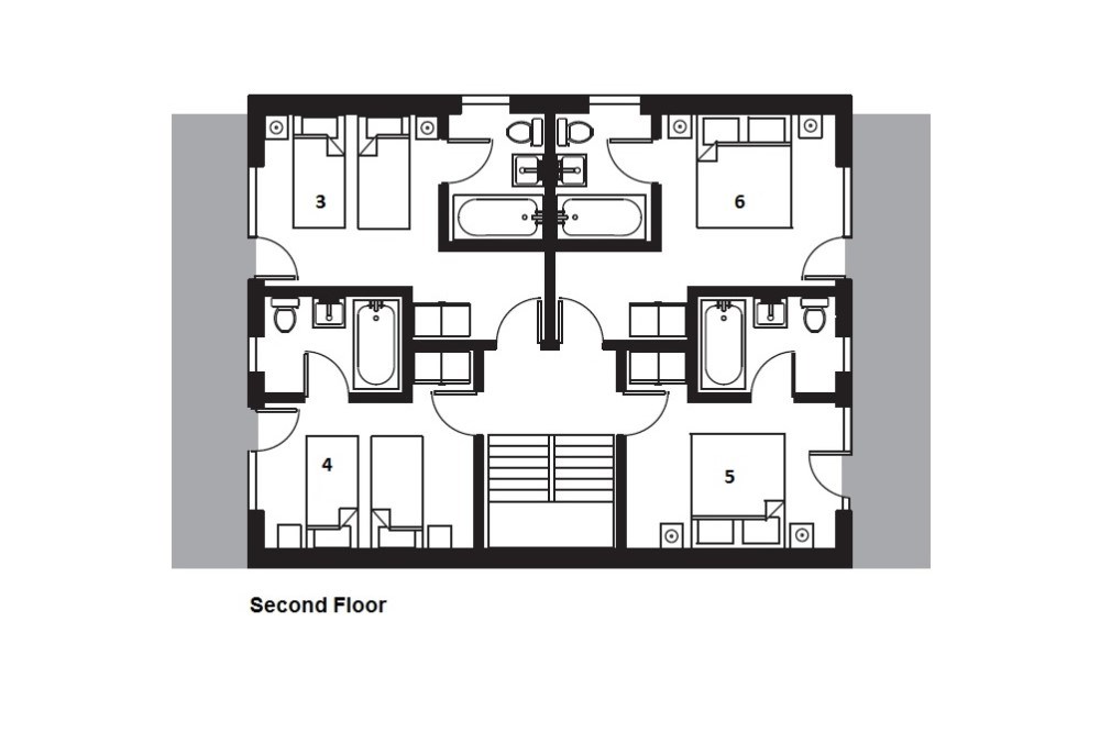No.6 Bellevarde Lodge Chablis Val d’Isere Floor Plan 3